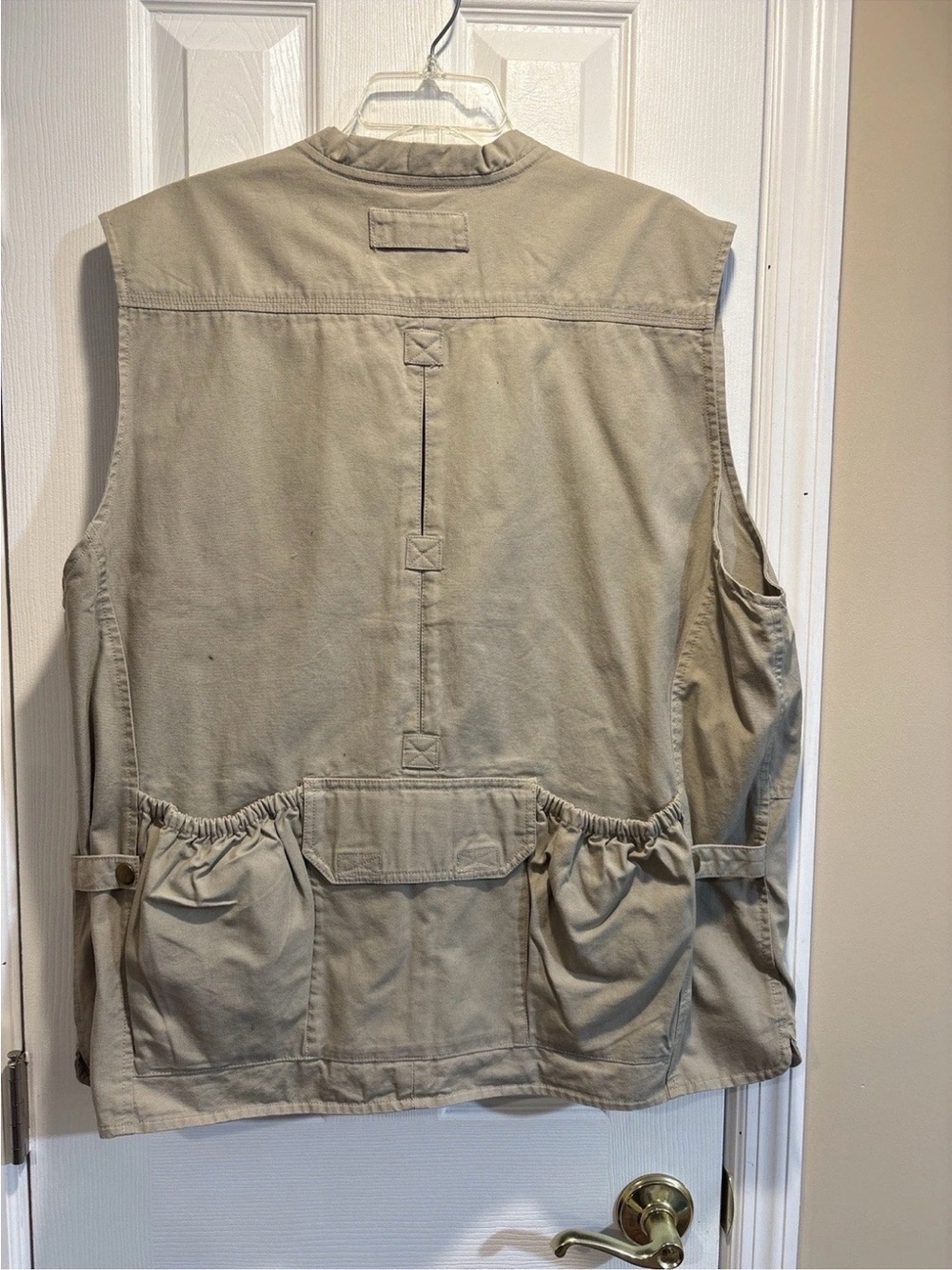 5.11 Tactical Men's Tan Multi-Pocket Utility Vest fishing outdoorsman utility - Picture 6 of 6